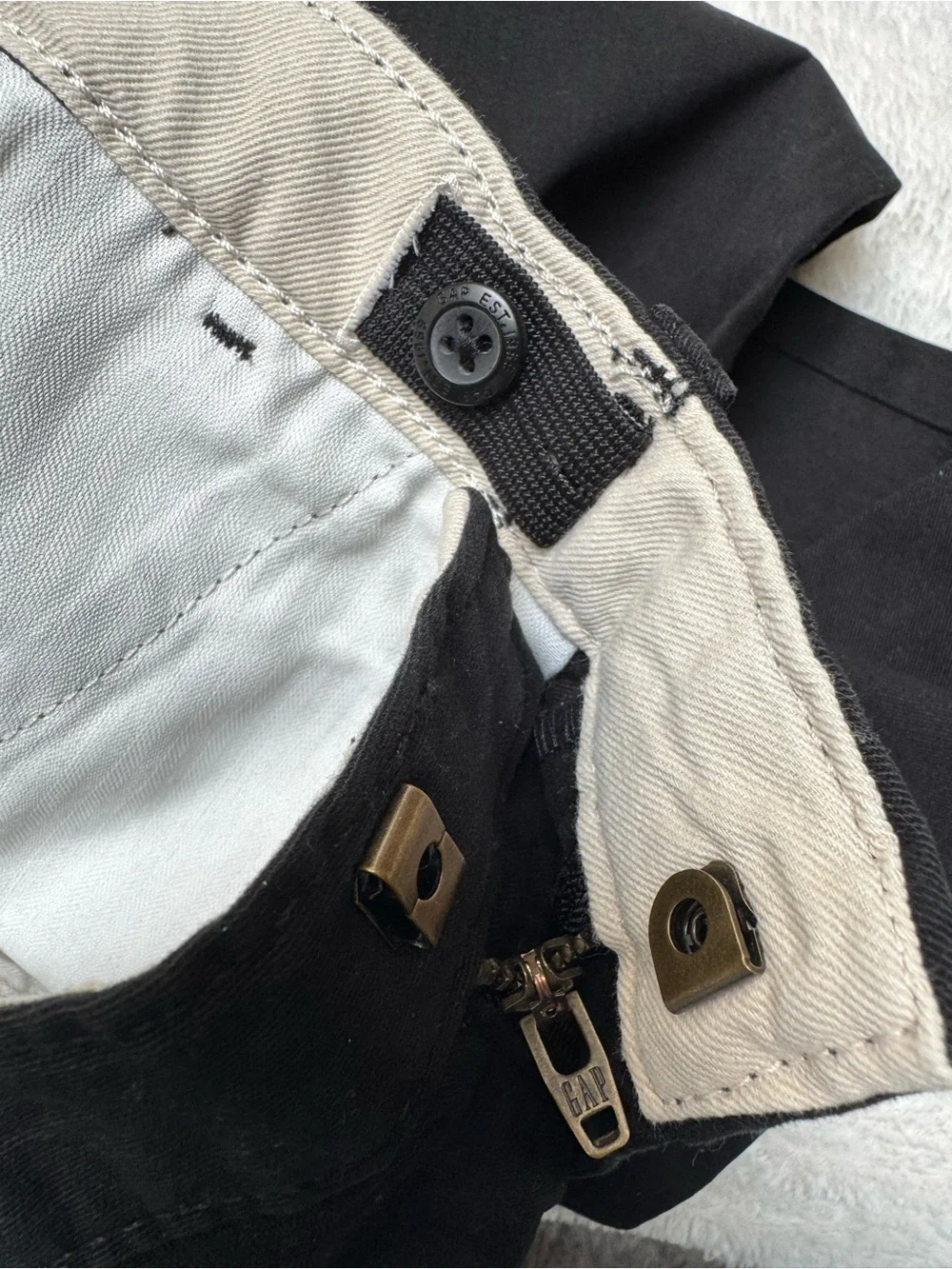 NWT - Boys GAP Black Pants - Size 8
